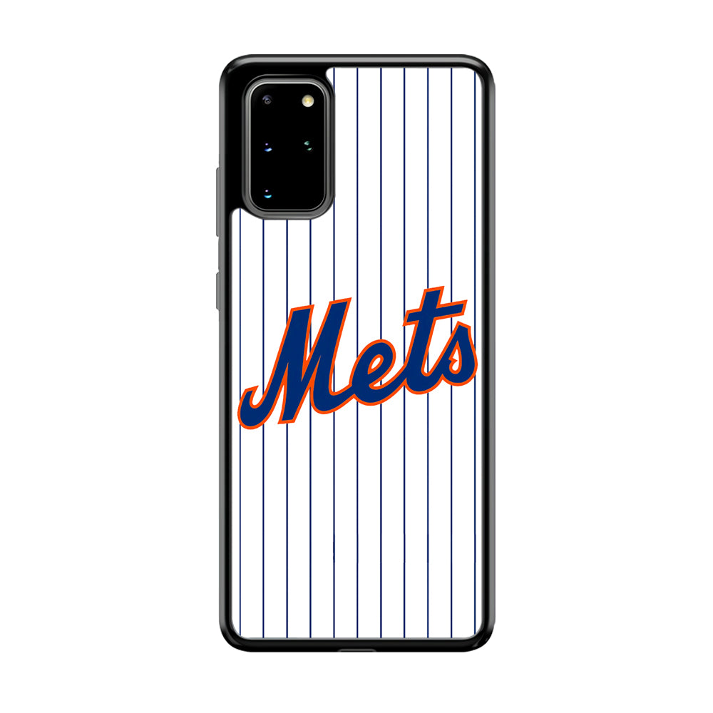 Baseball New York Mets MLB 001 Samsung Galaxy S20 Plus Case-Phone Case-Tempered Glass Case-Altracase