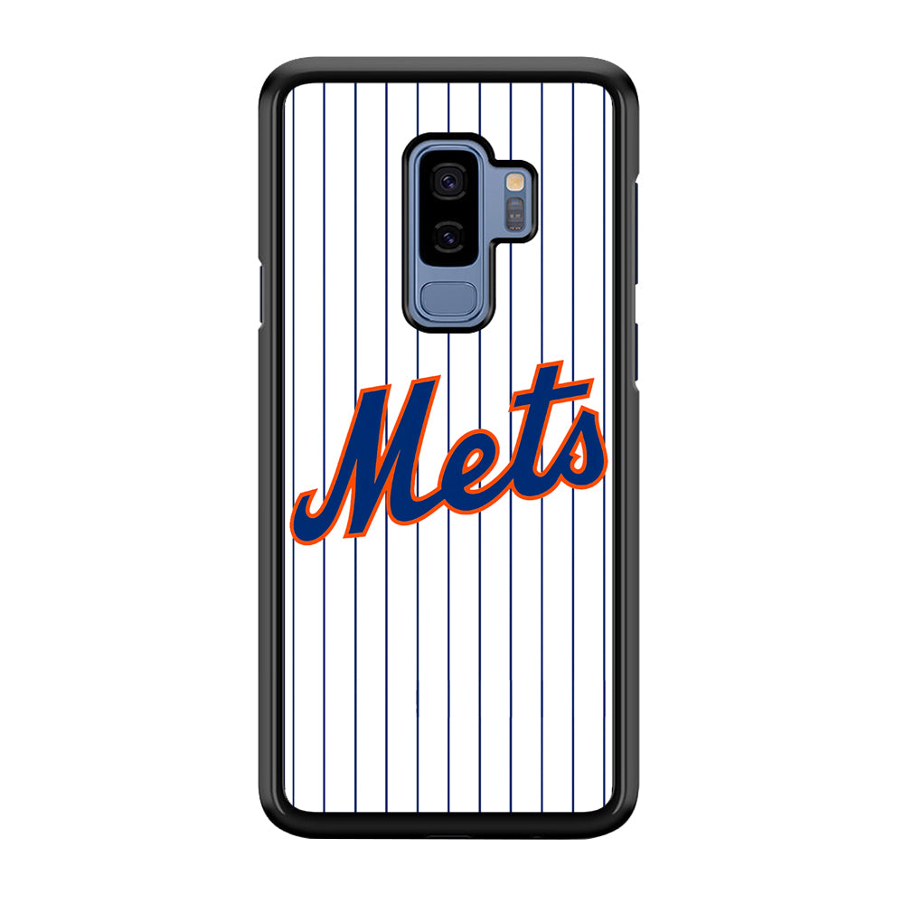 Baseball New York Mets MLB 001 Samsung Galaxy S9 Plus Case-Phone Case-Tempered Glass Case-Altracase