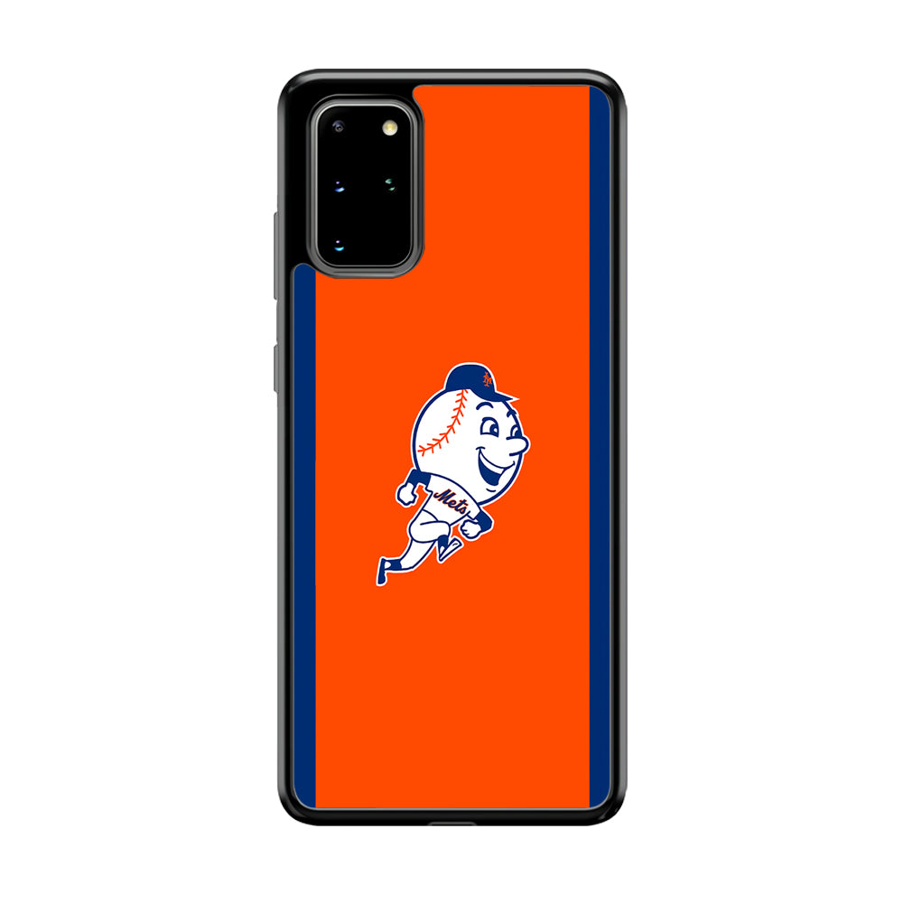Baseball New York Mets MLB 002 Samsung Galaxy S20 Plus Case-Phone Case-Tempered Glass Case-Altracase