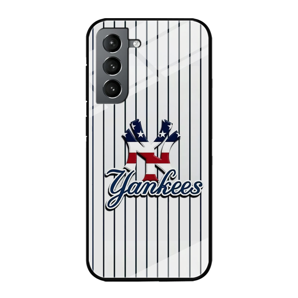 Baseball New York Yankees MLB 001 Samsung Galaxy S23 Case-Phone Case-Tempered Glass Case-Altracase