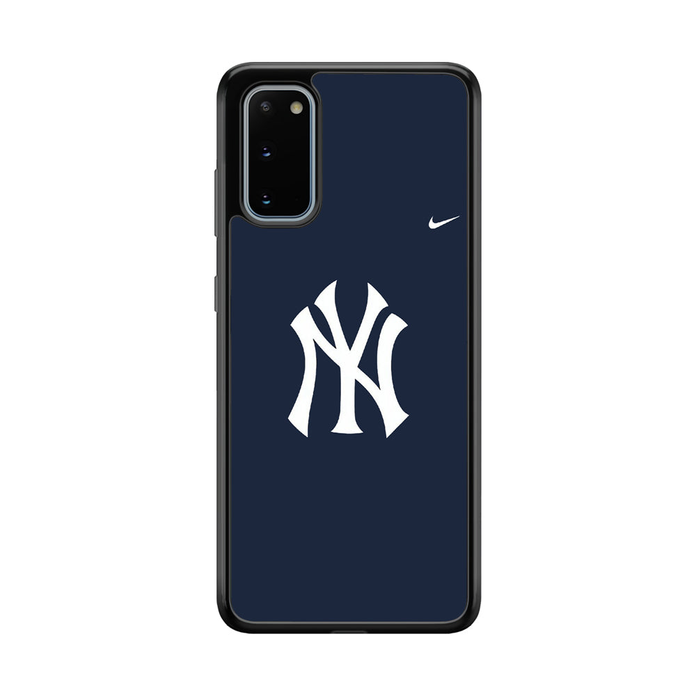 Baseball New York Yankees MLB 002 Samsung Galaxy S20 Case-Phone Case-Rubber Black (2D Case)-Altracase