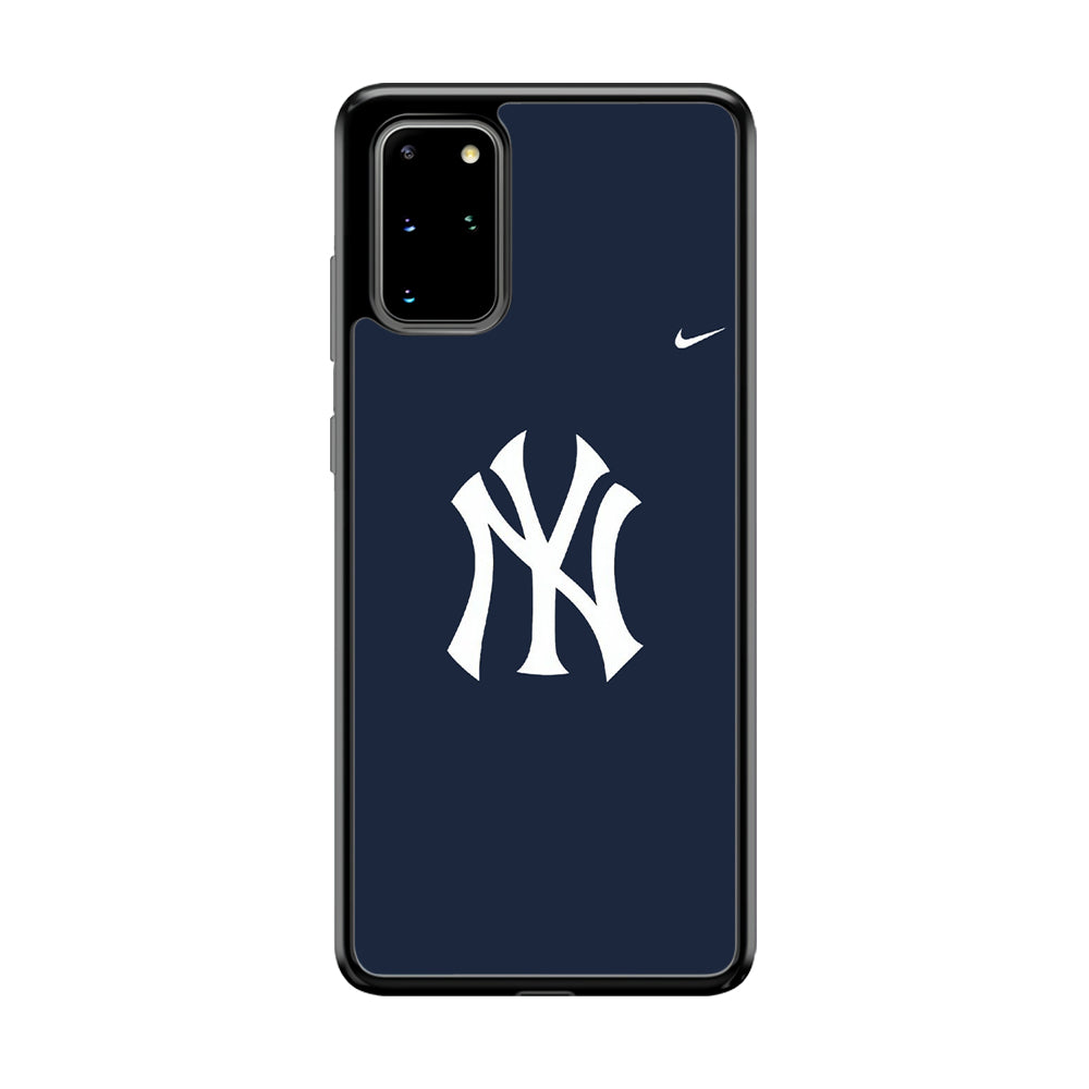 Baseball New York Yankees MLB 002 Samsung Galaxy S20 Plus Case-Phone Case-Rubber Black (2D Case)-Altracase