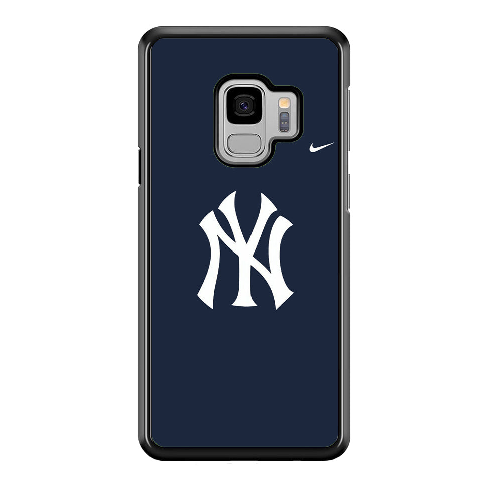 Baseball New York Yankees MLB 002 Samsung Galaxy S9 Case-Phone Case-Rubber Black (2D Case)-Altracase