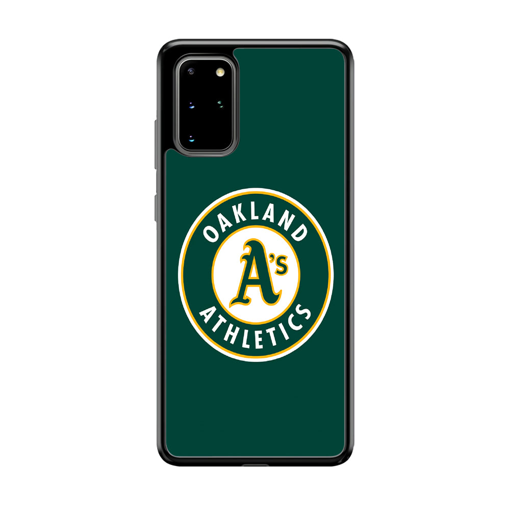 Baseball Oakland Athletics MLB 001 Samsung Galaxy S20 Plus Case-Phone Case-Tempered Glass Case-Altracase