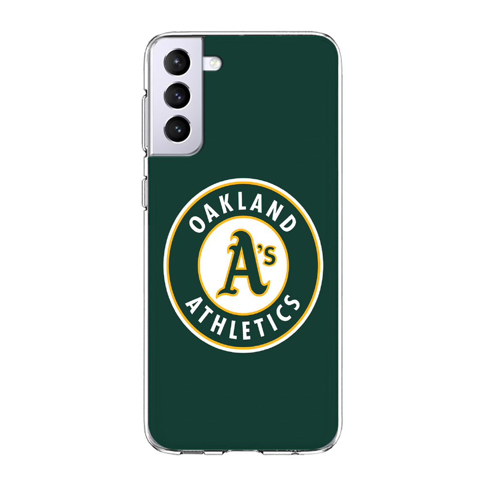 Baseball Oakland Athletics MLB 001 Samsung Galaxy S21 Plus Case-Phone Case-Clear Soft Case-Altracase