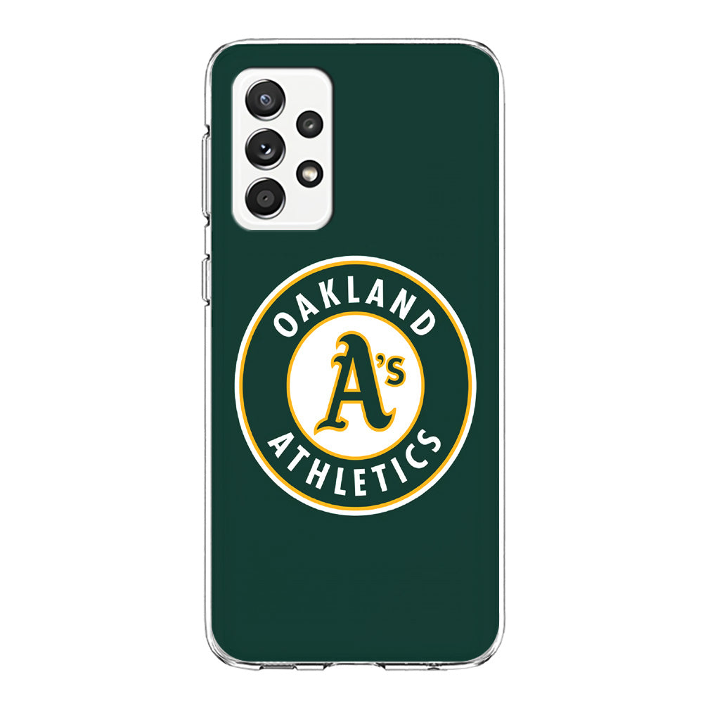 Baseball Oakland Athletics MLB 001 Samsung Galaxy A72 Case-Phone Case-Clear Soft Case-Altracase