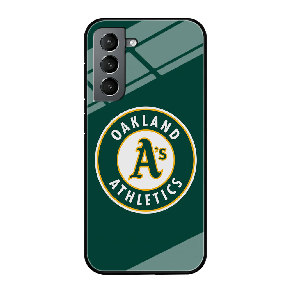 Baseball Oakland Athletics MLB 001 Samsung Galaxy S21 Plus Case-Phone Case-Tempered Glass Case-Altracase