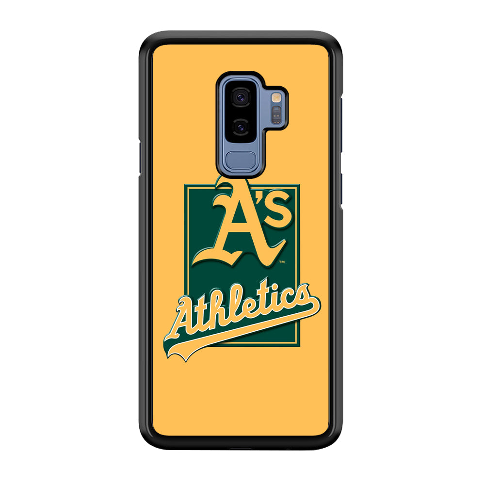 Baseball Oakland Athletics MLB 002 Samsung Galaxy S9 Plus Case-Phone Case-Tempered Glass Case-Altracase