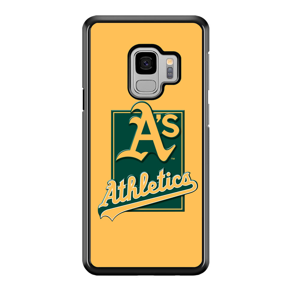 Baseball Oakland Athletics MLB 002 Samsung Galaxy S9 Case-Phone Case-Tempered Glass Case-Altracase