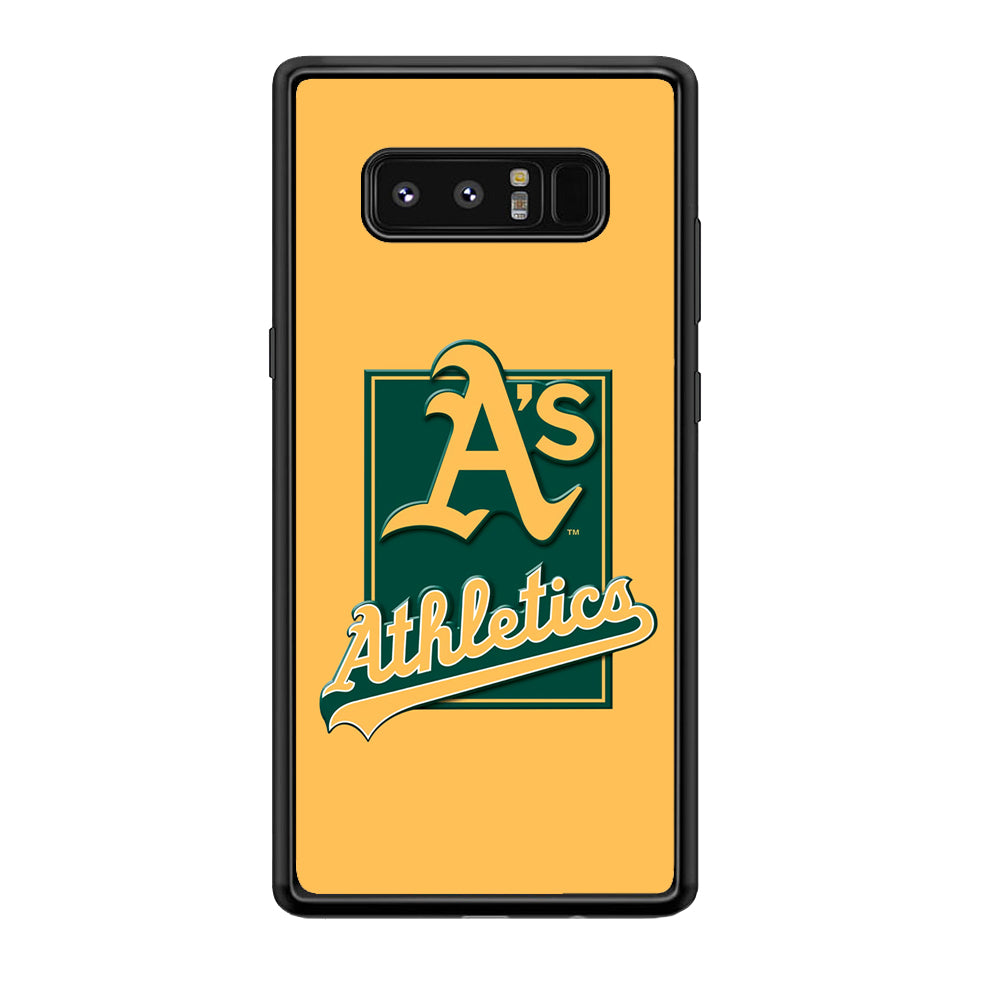 Baseball Oakland Athletics MLB 002 Samsung Galaxy Note 8 Case-Phone Case-Tempered Glass Case-Altracase