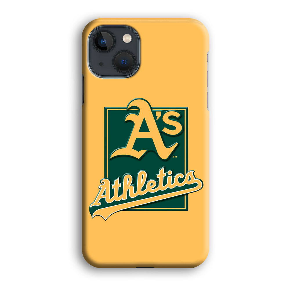 Baseball Oakland Athletics MLB 002 iPhone 15 Plus Case-Phone Case-3D Case-Altracase