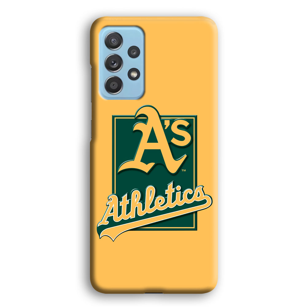 Baseball Oakland Athletics MLB 002 Samsung Galaxy A72 Case-Phone Case-3D Case-Altracase