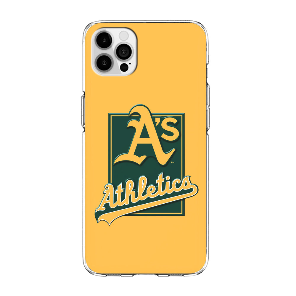 Baseball Oakland Athletics MLB 002 iPhone 14 Pro Case-Phone Case-Clear Soft Case-Altracase