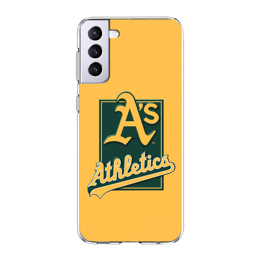 Baseball Oakland Athletics MLB 002 Samsung Galaxy S21 Plus Case-Phone Case-Clear Soft Case-Altracase