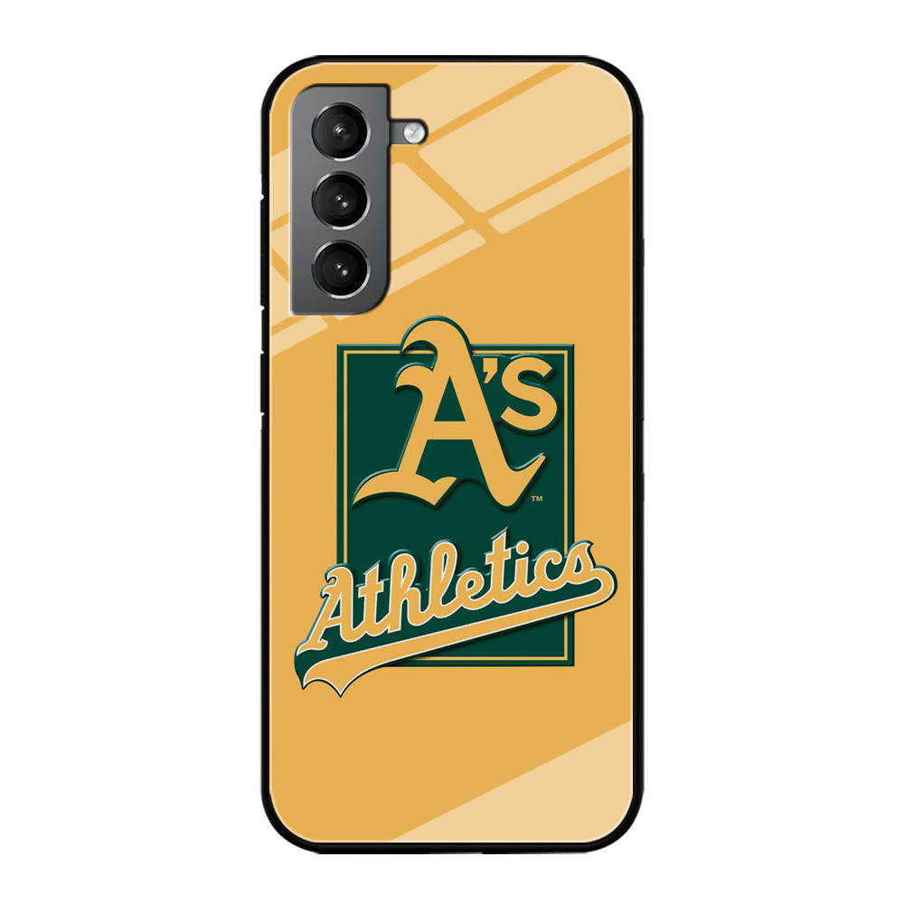 Baseball Oakland Athletics MLB 002 Samsung Galaxy S22 Case-Phone Case-Tempered Glass Case-Altracase