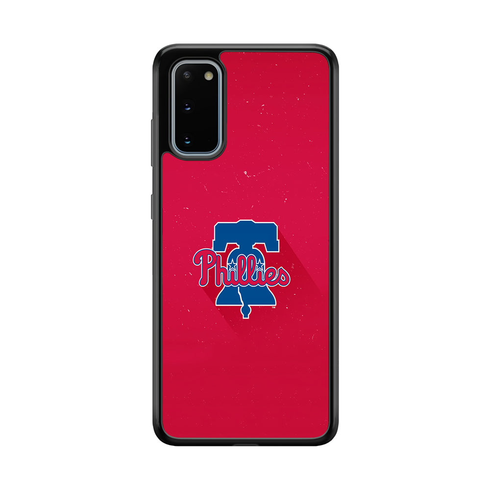Baseball Philadelphia Phillies MLB 001 Samsung Galaxy S20 Case-Phone Case-Rubber Black (2D Case)-Altracase
