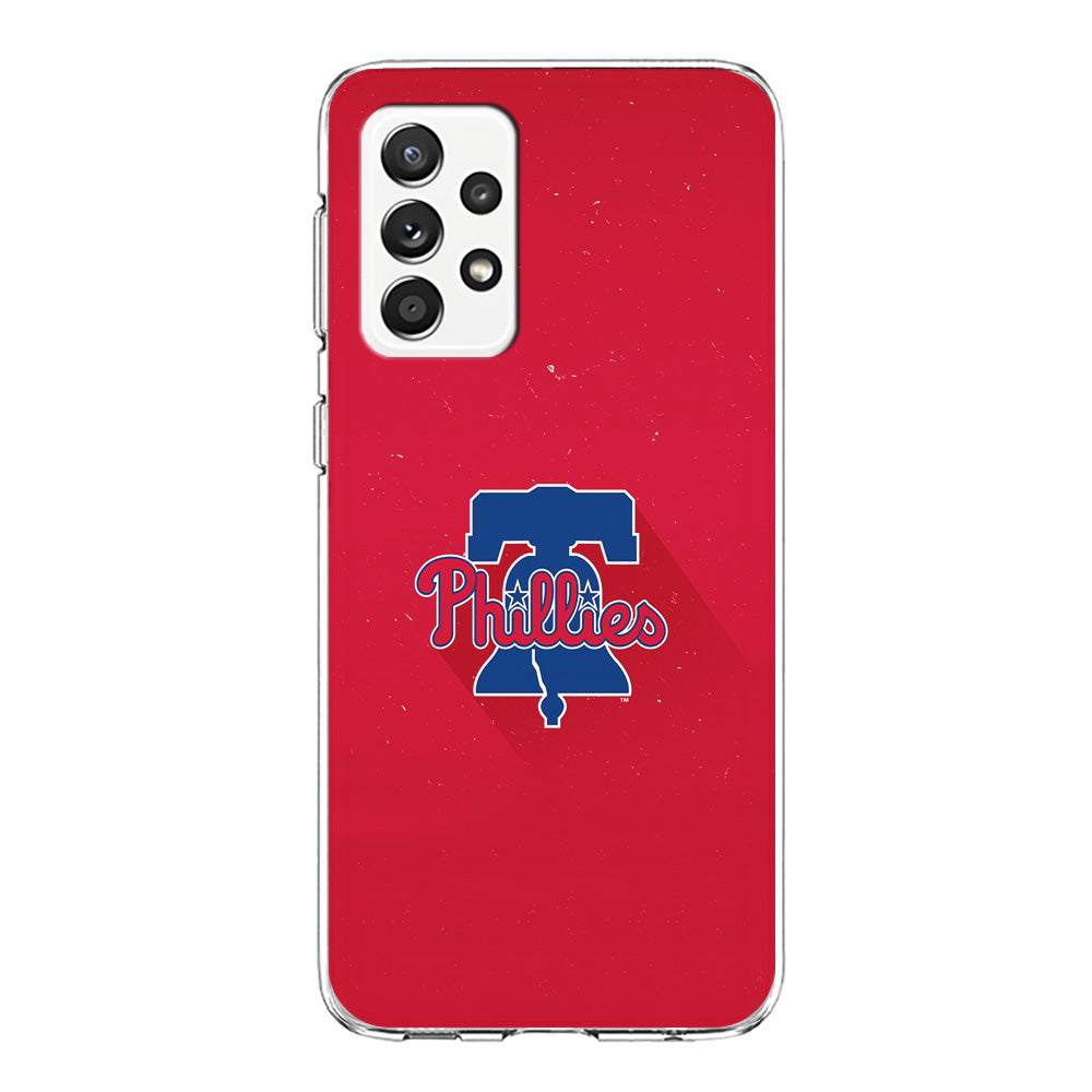 Baseball Philadelphia Phillies MLB 001 Samsung Galaxy A72 Case-Phone Case-Clear Soft Case-Altracase