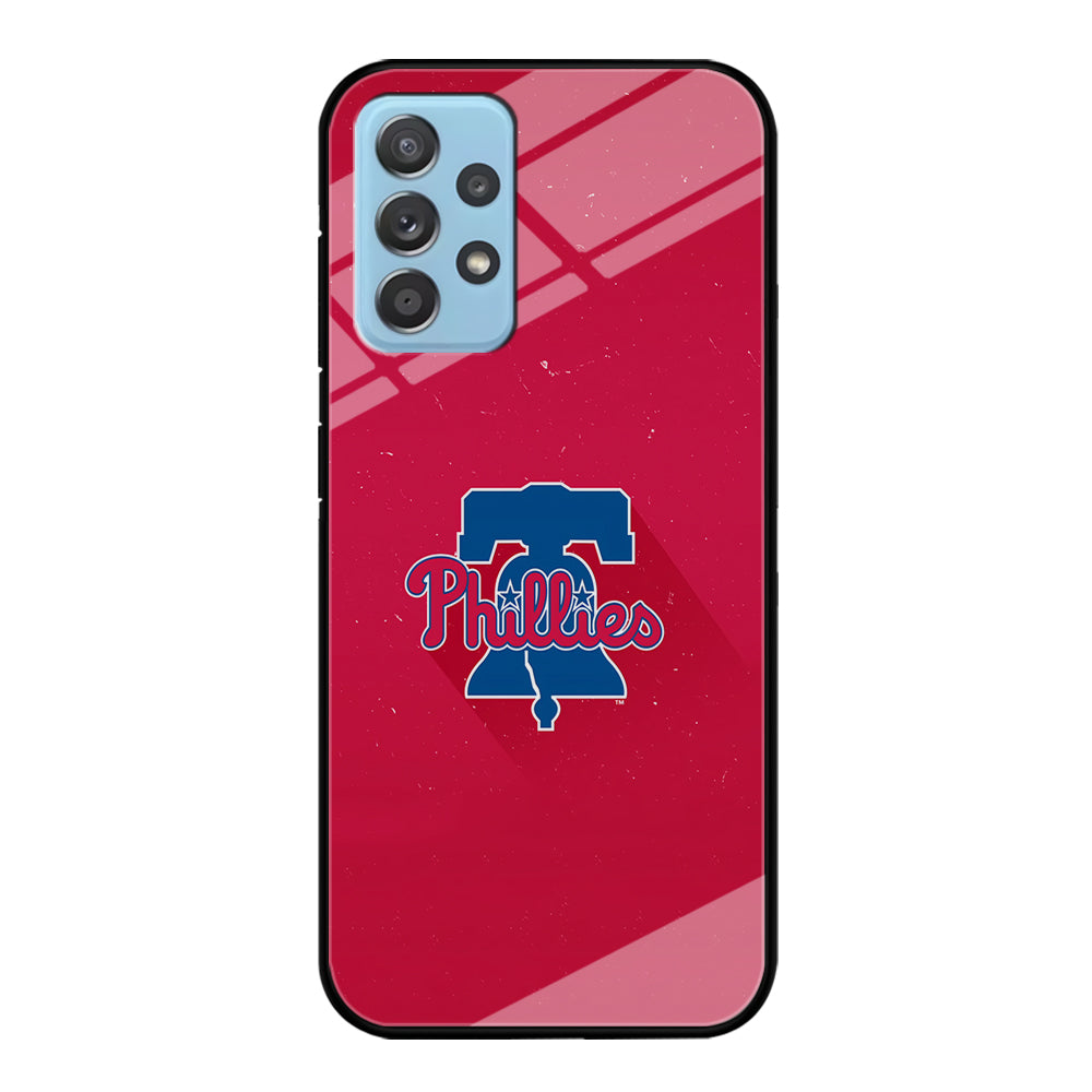 Baseball Philadelphia Phillies MLB 001 Samsung Galaxy A72 Case-Phone Case-Tempered Glass Case-Altracase
