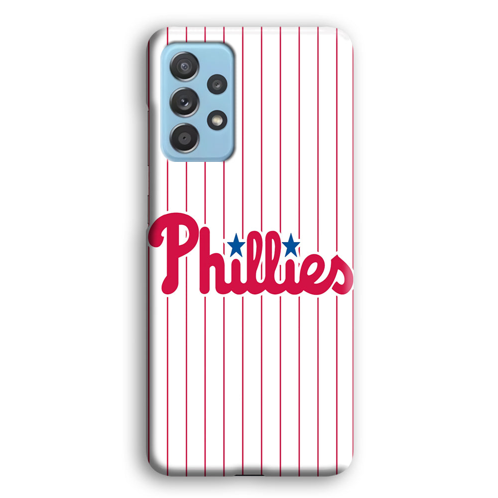 Baseball Philadelphia Phillies MLB 002 Samsung Galaxy A72 Case-Phone Case-3D Case-Altracase