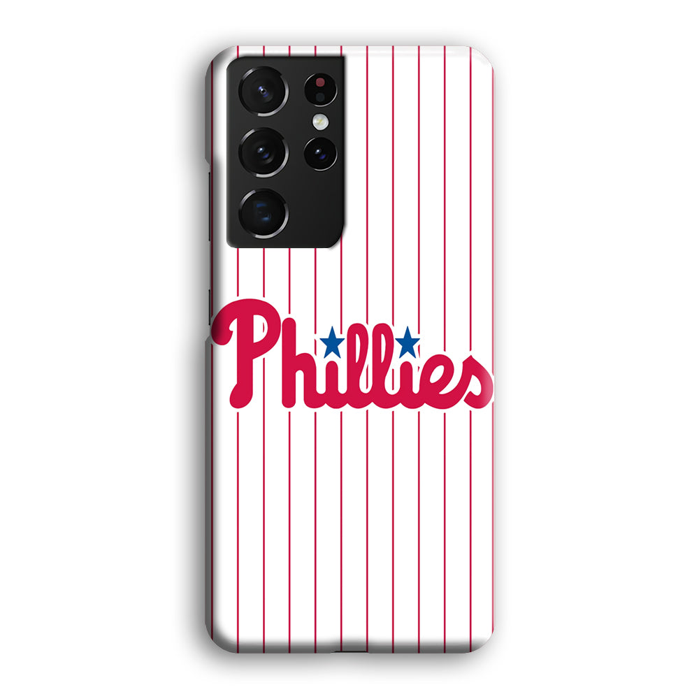 Baseball Philadelphia Phillies MLB 002 Samsung Galaxy S23 Ultra Case-Phone Case-3D Case-Altracase
