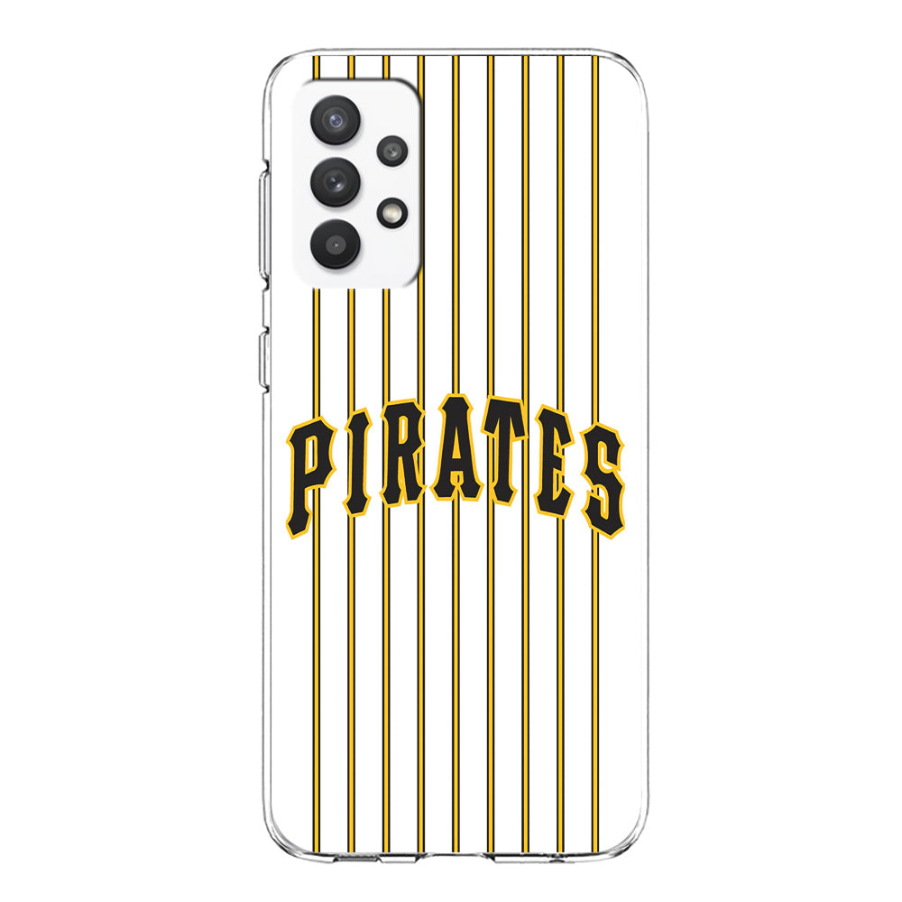 Baseball Pittsburgh Pirates MLB 001 Samsung Galaxy A32 Case-Phone Case-Clear Soft Case-Altracase