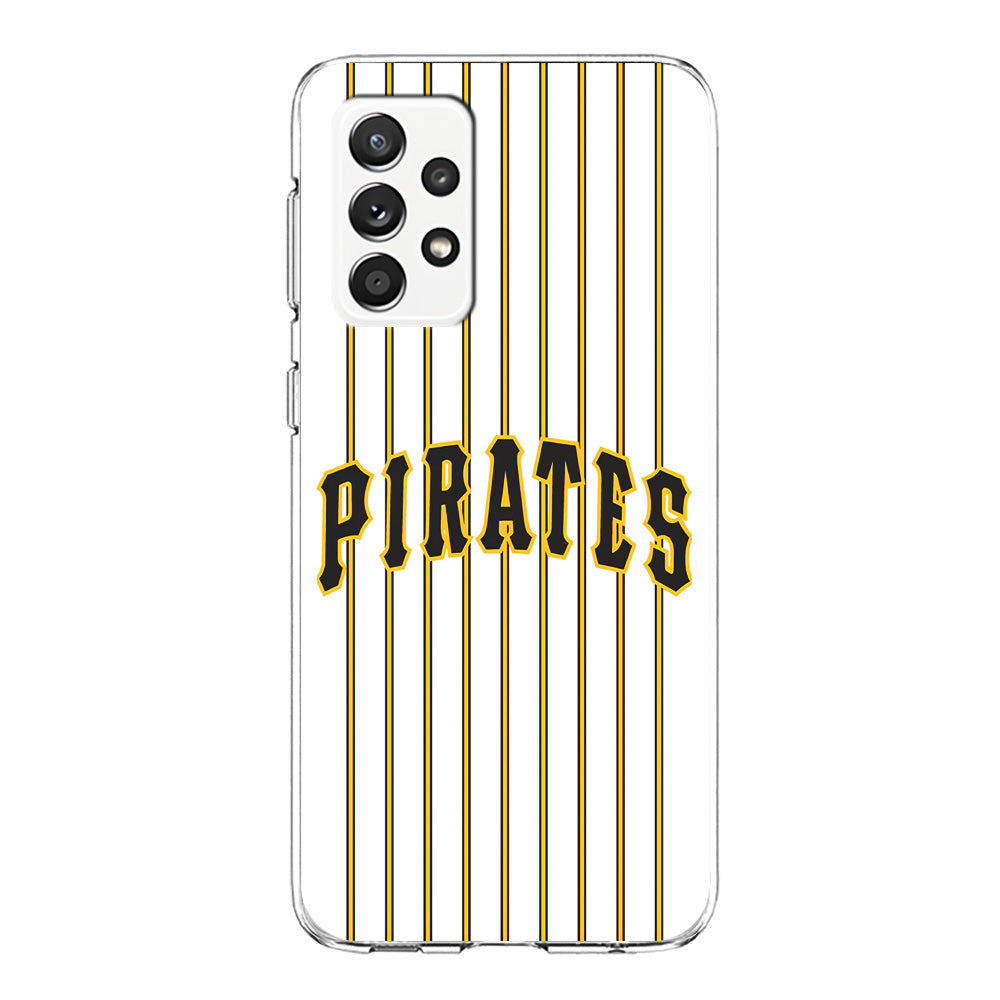 Baseball Pittsburgh Pirates MLB 001 Samsung Galaxy A72 Case-Phone Case-Clear Soft Case-Altracase