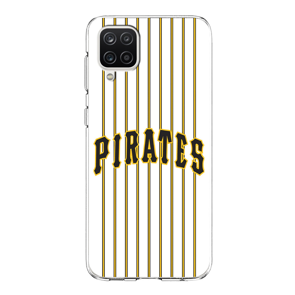 Baseball Pittsburgh Pirates MLB 001 Samsung Galaxy A12 Case-Phone Case-Clear Soft Case-Altracase