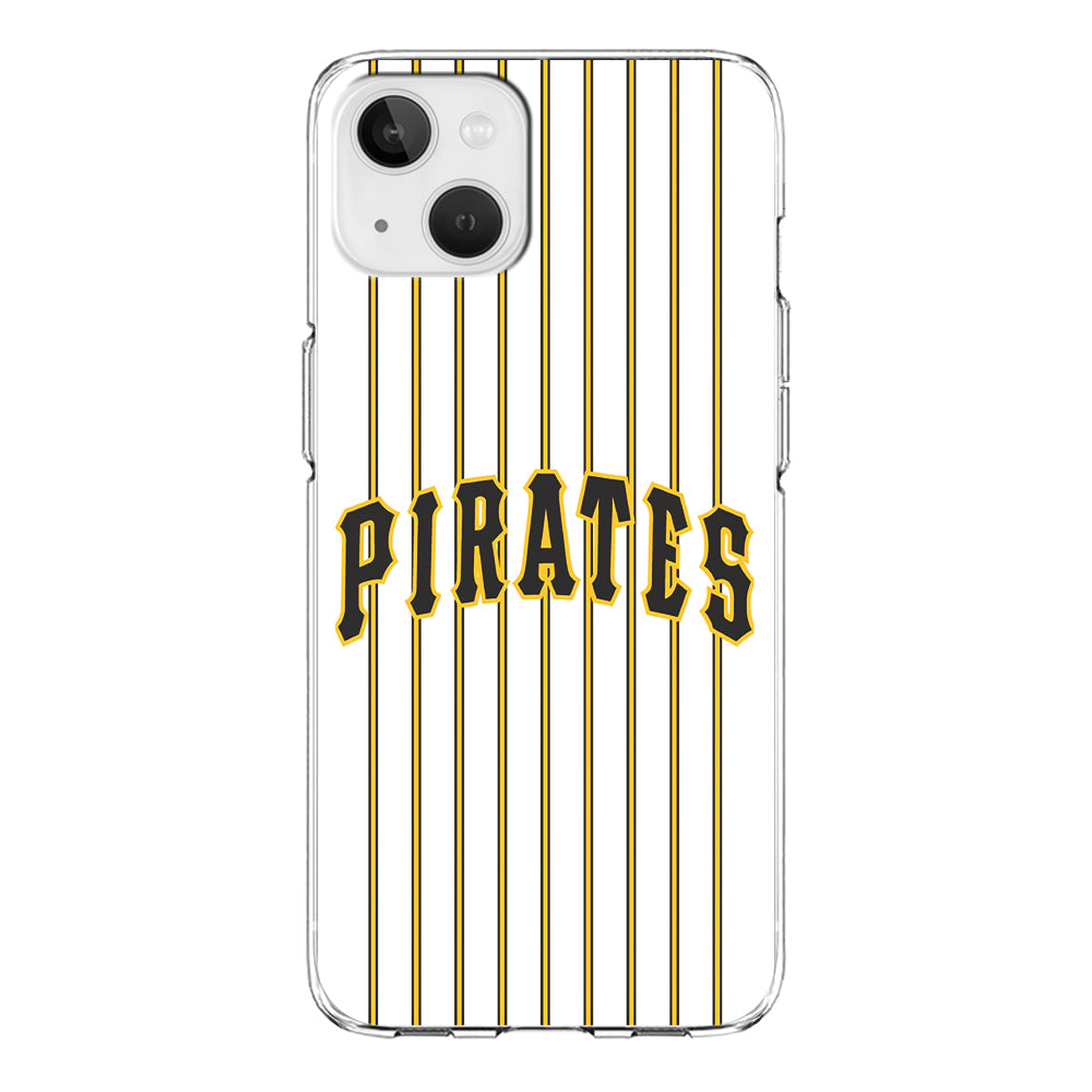 Baseball Pittsburgh Pirates MLB 001 iPhone 15 Plus Case-Phone Case-Clear Soft Case-Altracase