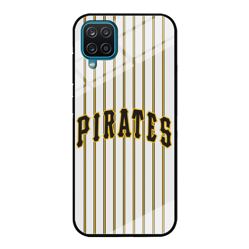 Baseball Pittsburgh Pirates MLB 001 Samsung Galaxy A12 Case-Phone Case-Tempered Glass Case-Altracase