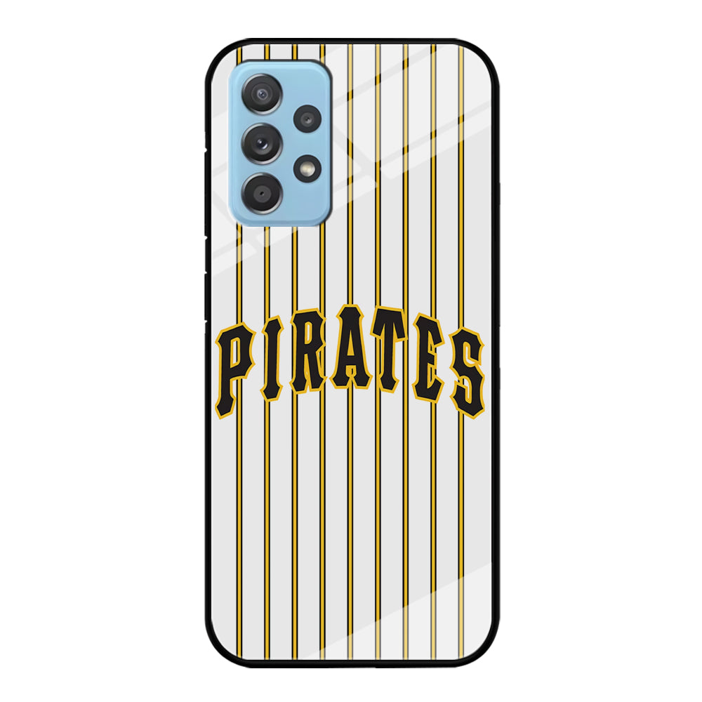 Baseball Pittsburgh Pirates MLB 001 Samsung Galaxy A72 Case-Phone Case-Tempered Glass Case-Altracase