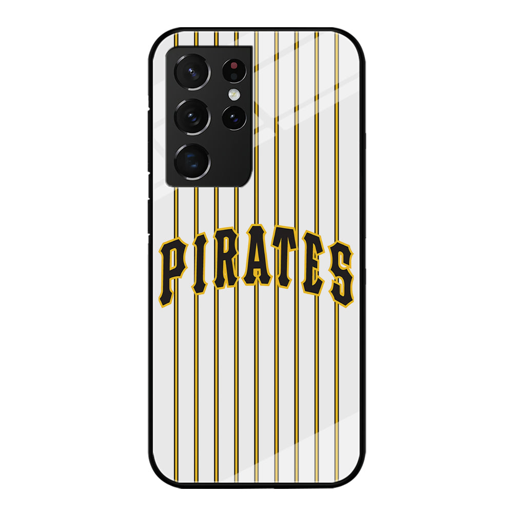 Baseball Pittsburgh Pirates MLB 001 Samsung Galaxy S22 Ultra Case-Phone Case-Tempered Glass Case-Altracase
