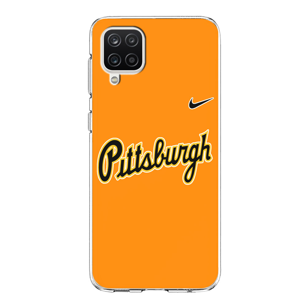 Baseball Pittsburgh Pirates MLB 002 Samsung Galaxy A12 Case-Phone Case-Clear Soft Case-Altracase