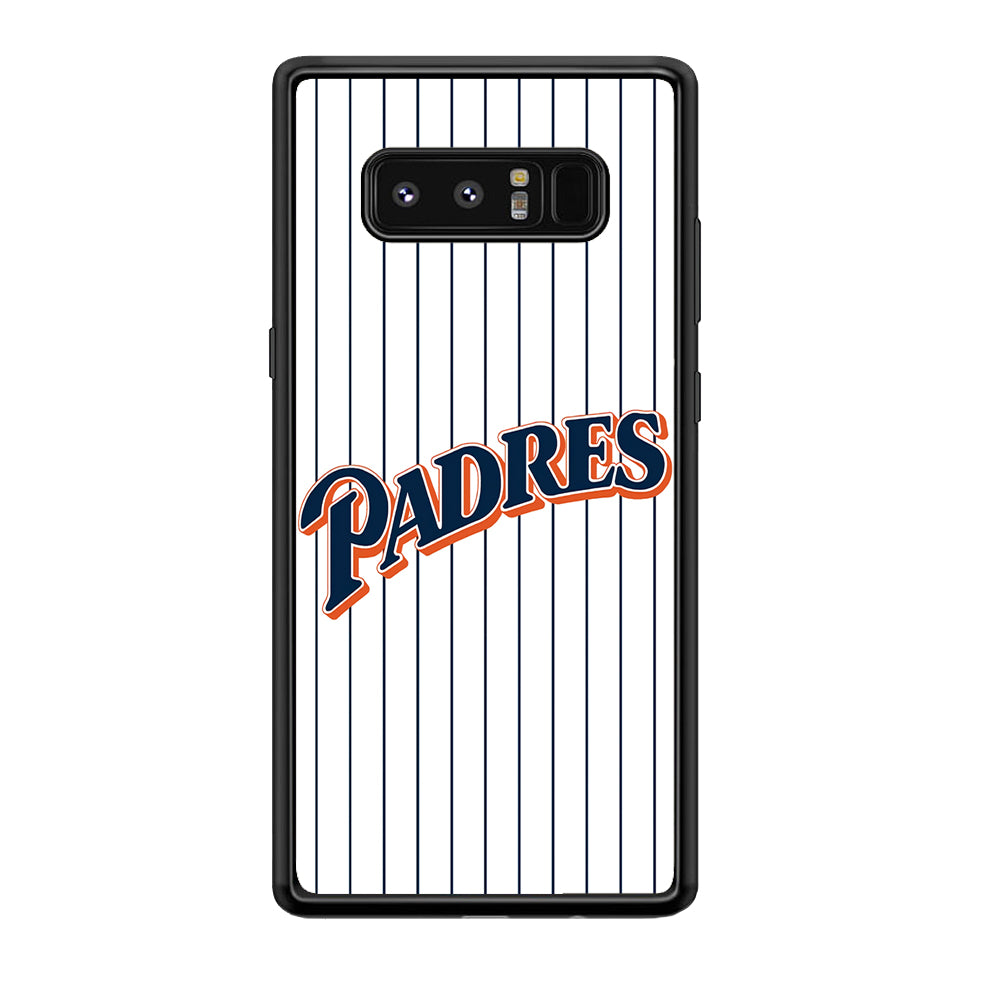 Baseball San Diego Padres MLB 001 Samsung Galaxy Note 8 Case-Phone Case-Tempered Glass Case-Altracase