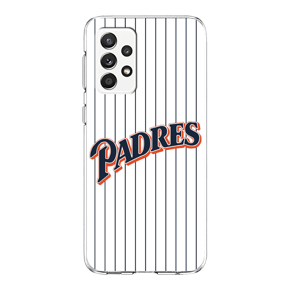 Baseball San Diego Padres MLB 001 Samsung Galaxy A72 Case-Phone Case-Clear Soft Case-Altracase
