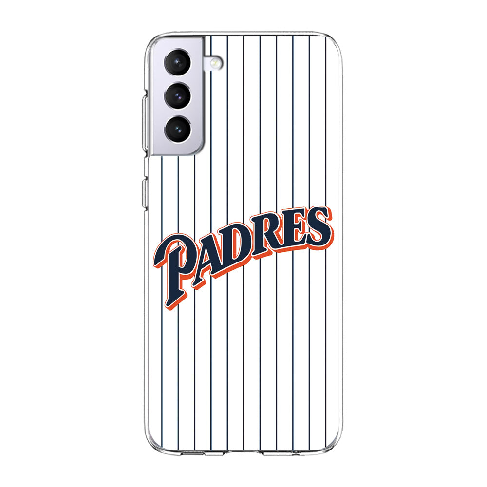 Baseball San Diego Padres MLB 001 Samsung Galaxy S22 Plus Case-Phone Case-Rubber White (2D Case)-Altracase