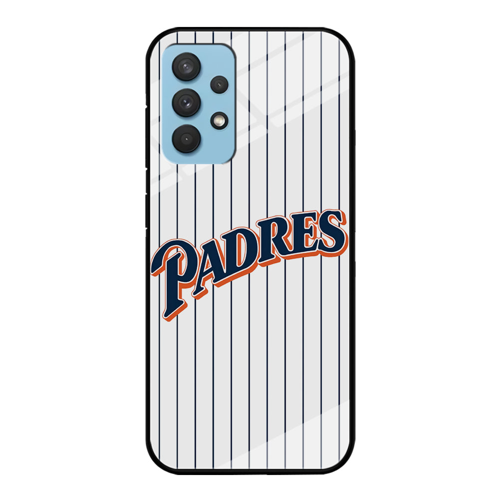Baseball San Diego Padres MLB 001 Samsung Galaxy A32 Case-Phone Case-Tempered Glass Case-Altracase