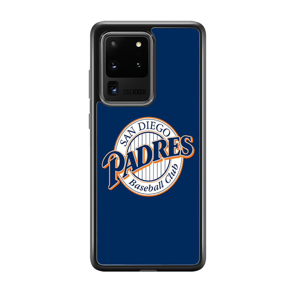 Baseball San Diego Padres MLB 002 Samsung Galaxy S20 Ultra Case-Phone Case-Tempered Glass Case-Altracase