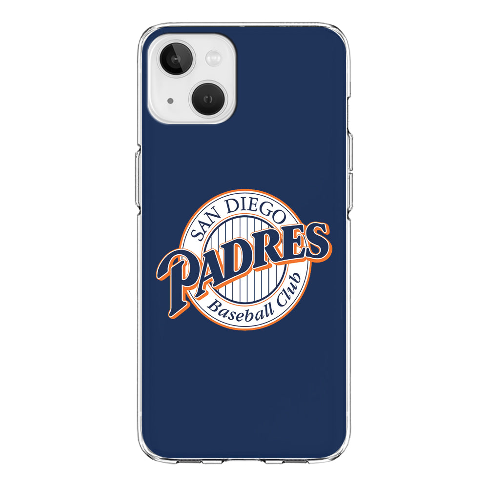 Baseball San Diego Padres MLB 002 iPhone 15 Plus Case-Phone Case-Clear Soft Case-Altracase