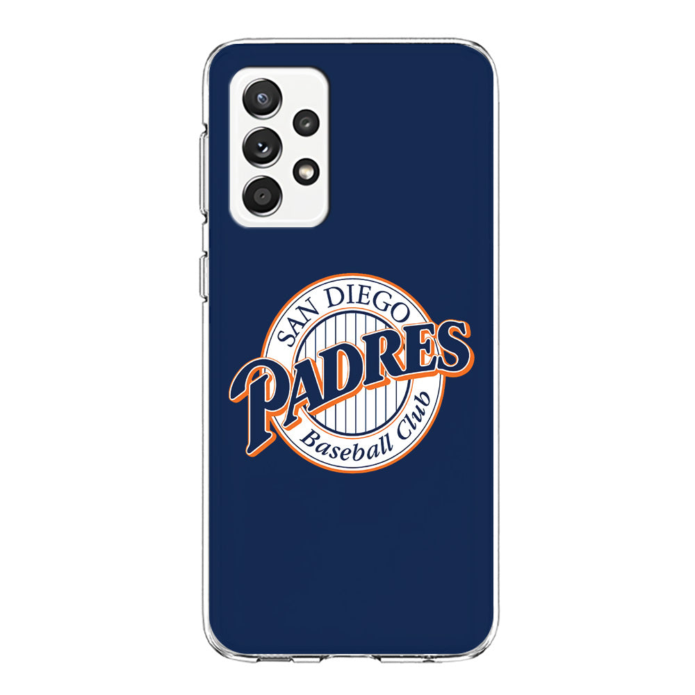 Baseball San Diego Padres MLB 002 Samsung Galaxy A72 Case-Phone Case-Clear Soft Case-Altracase
