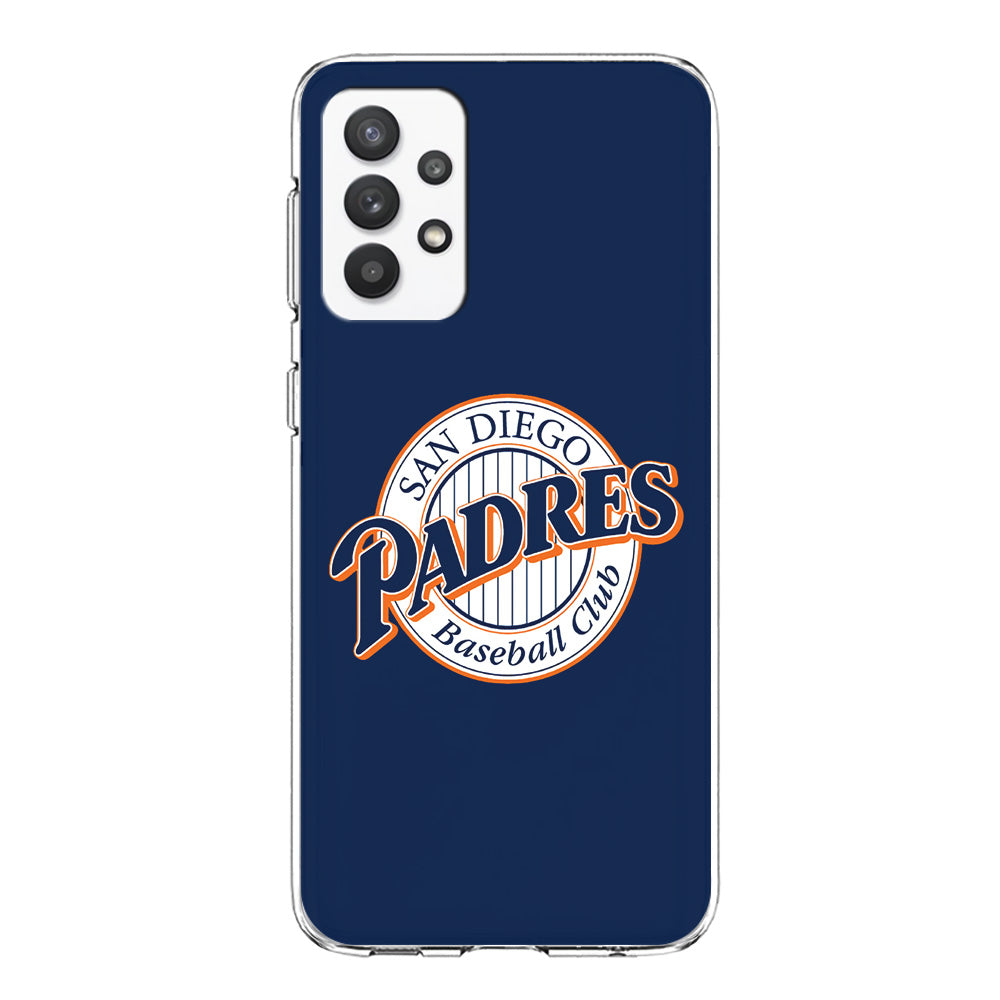Baseball San Diego Padres MLB 002 Samsung Galaxy A32 Case-Phone Case-Clear Soft Case-Altracase