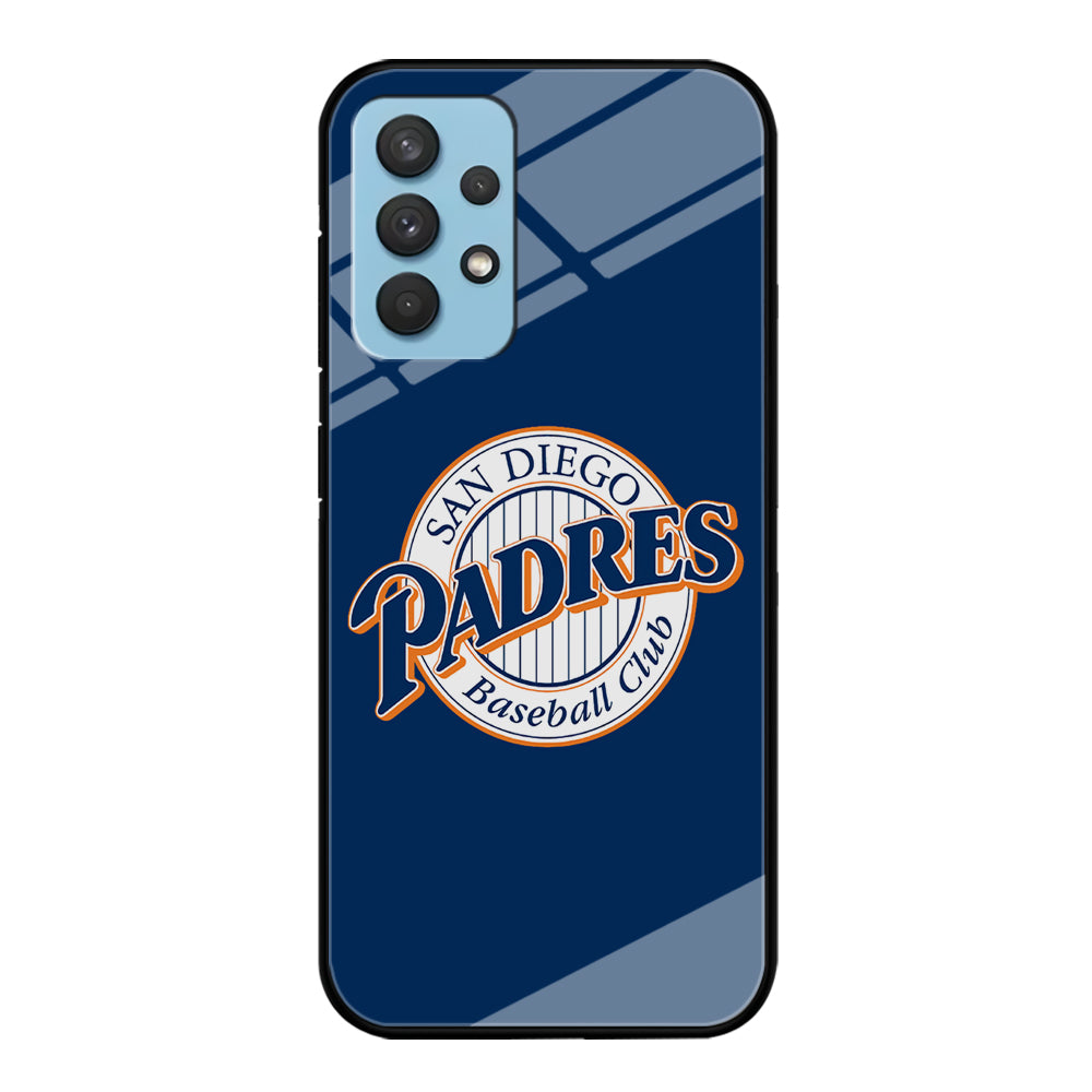 Baseball San Diego Padres MLB 002 Samsung Galaxy A32 Case-Phone Case-Tempered Glass Case-Altracase