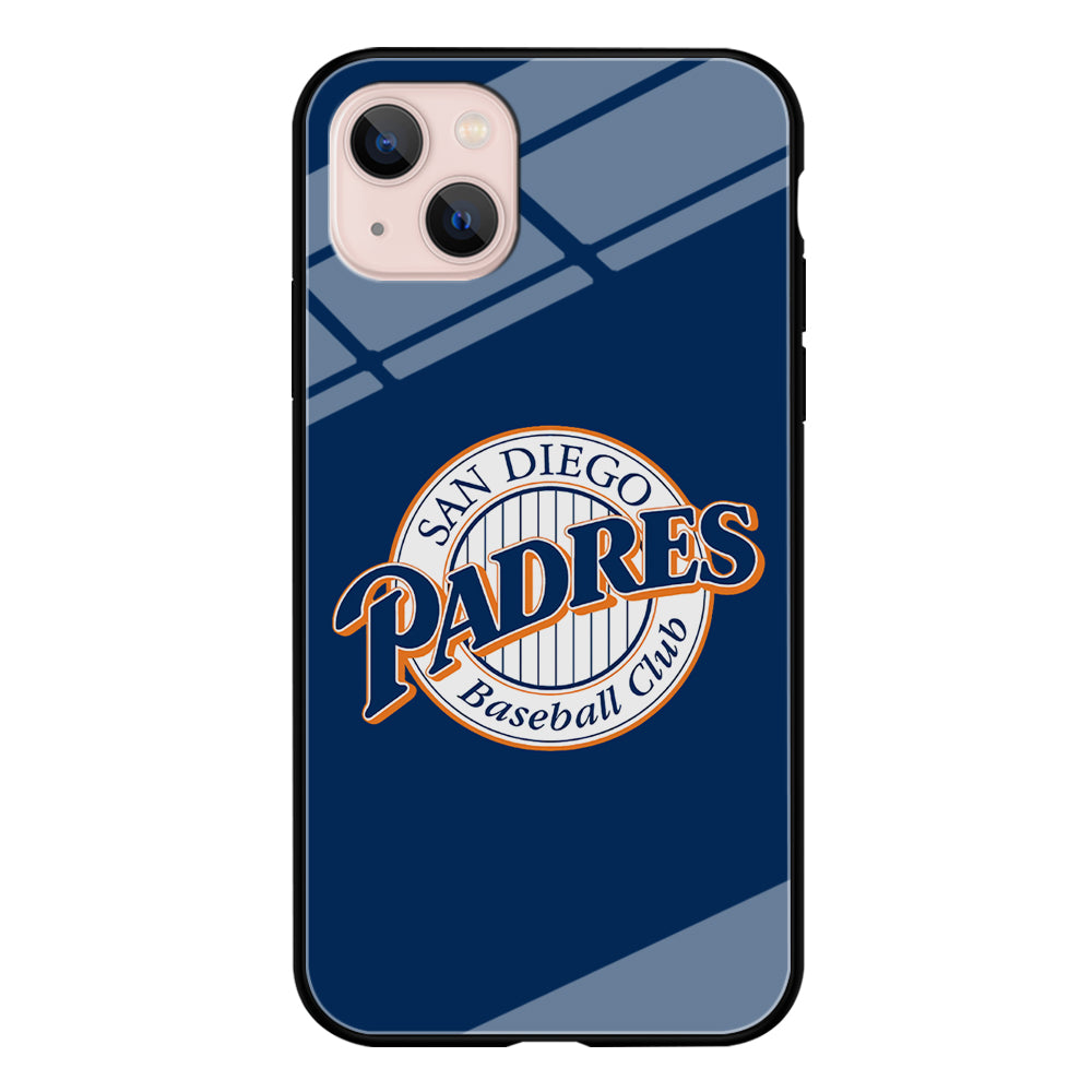 Baseball San Diego Padres MLB 002 iPhone 15 Plus Case-Phone Case-Tempered Glass Case-Altracase