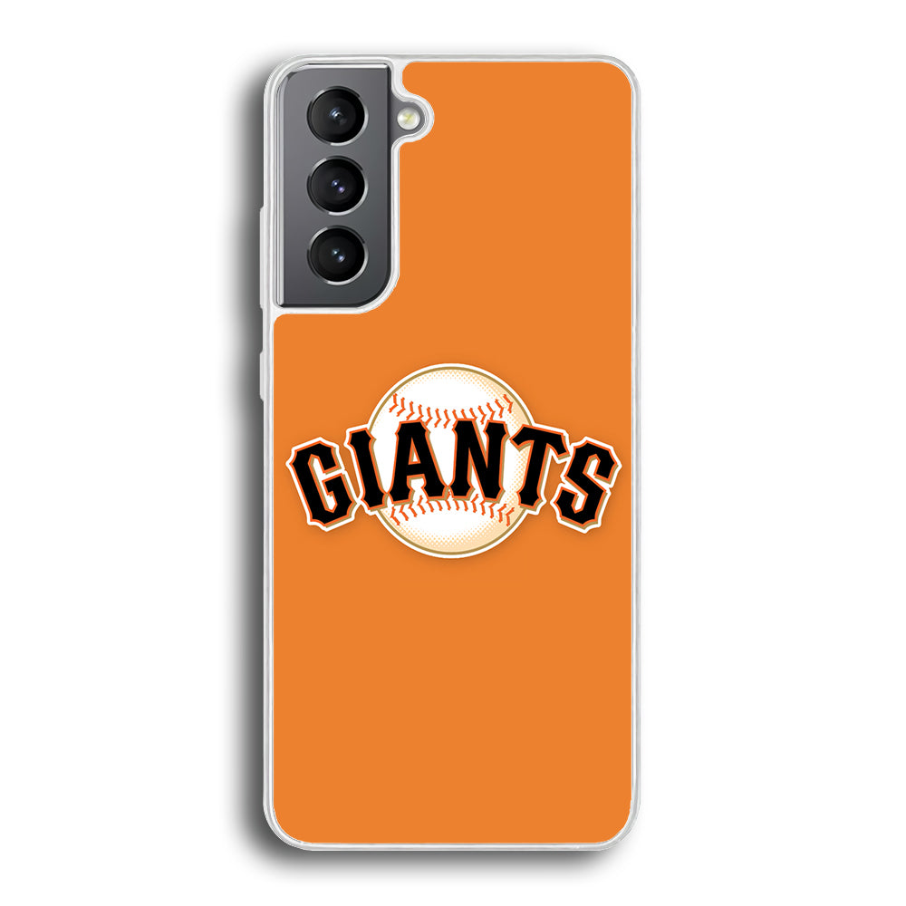Baseball San Francisco Giants MLB 001 Samsung Galaxy S21 Plus Case-Phone Case-Rubber White (2D Case)-Altracase