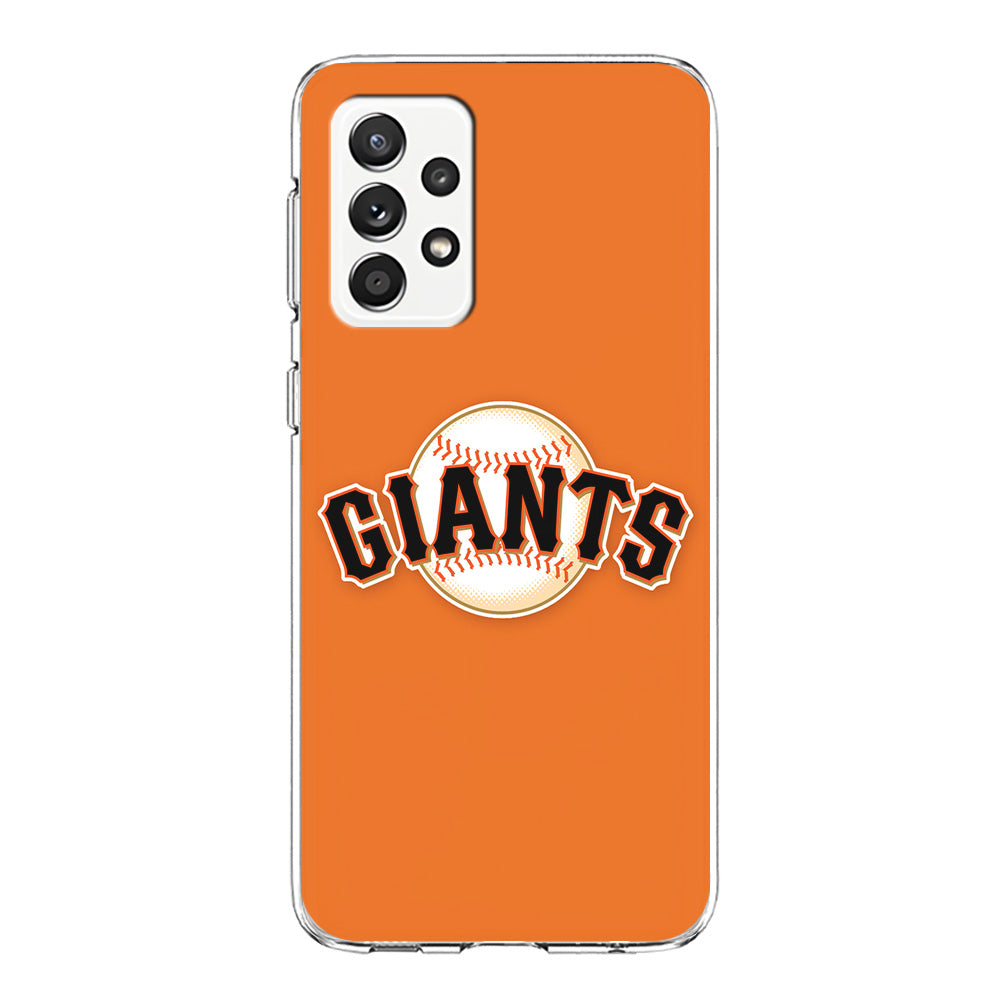 Baseball San Francisco Giants MLB 001 Samsung Galaxy A72 Case-Phone Case-Clear Soft Case-Altracase
