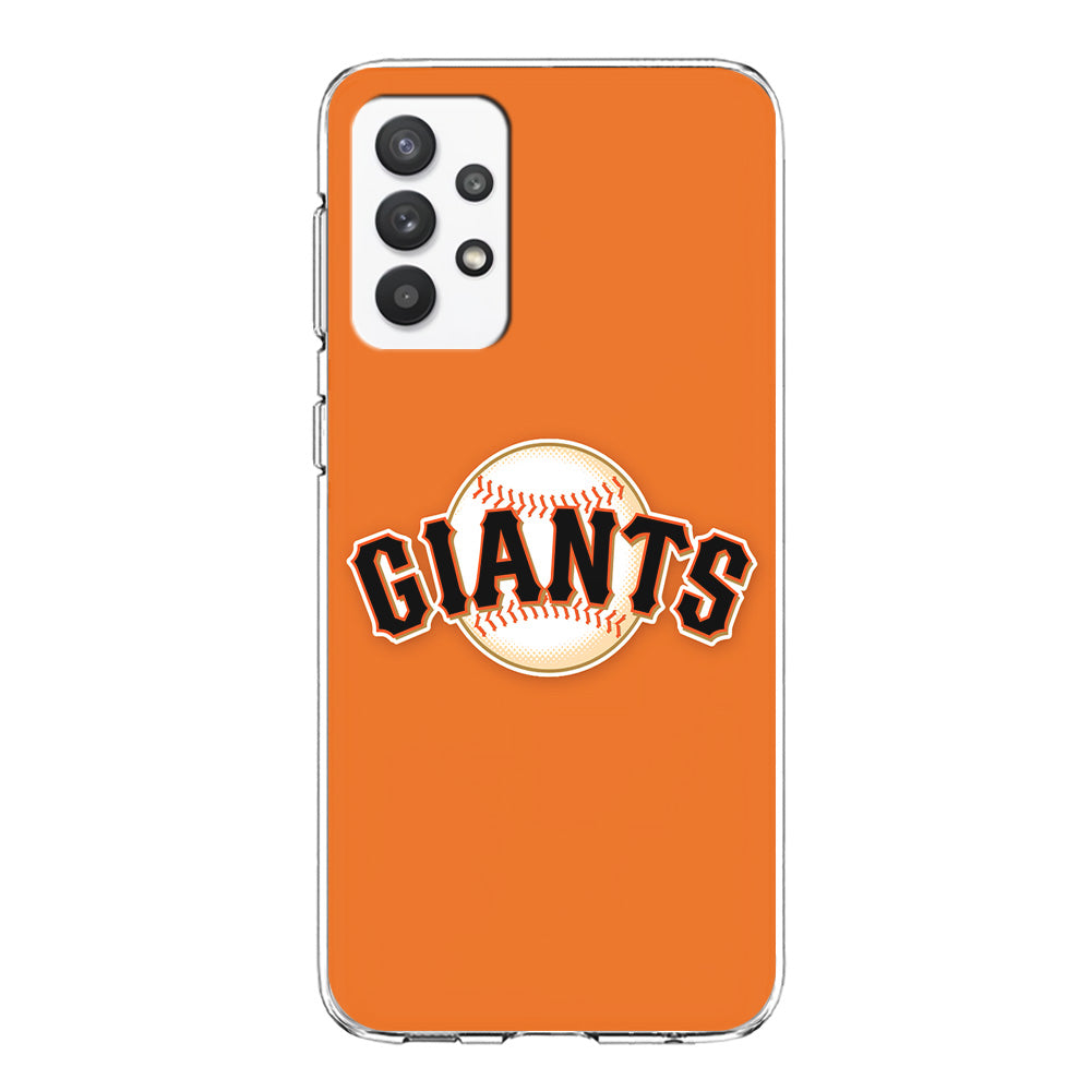 Baseball San Francisco Giants MLB 001 Samsung Galaxy A32 Case-Phone Case-Clear Soft Case-Altracase