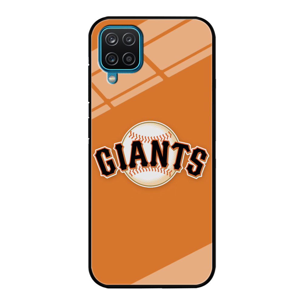 Baseball San Francisco Giants MLB 001 Samsung Galaxy A12 Case-Phone Case-Tempered Glass Case-Altracase