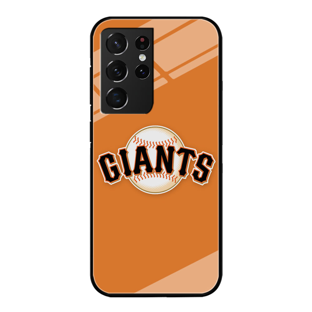 Baseball San Francisco Giants MLB 001 Samsung Galaxy S21 Ultra Case-Phone Case-Tempered Glass Case-Altracase