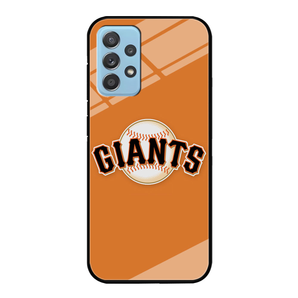 Baseball San Francisco Giants MLB 001 Samsung Galaxy A72 Case-Phone Case-Tempered Glass Case-Altracase