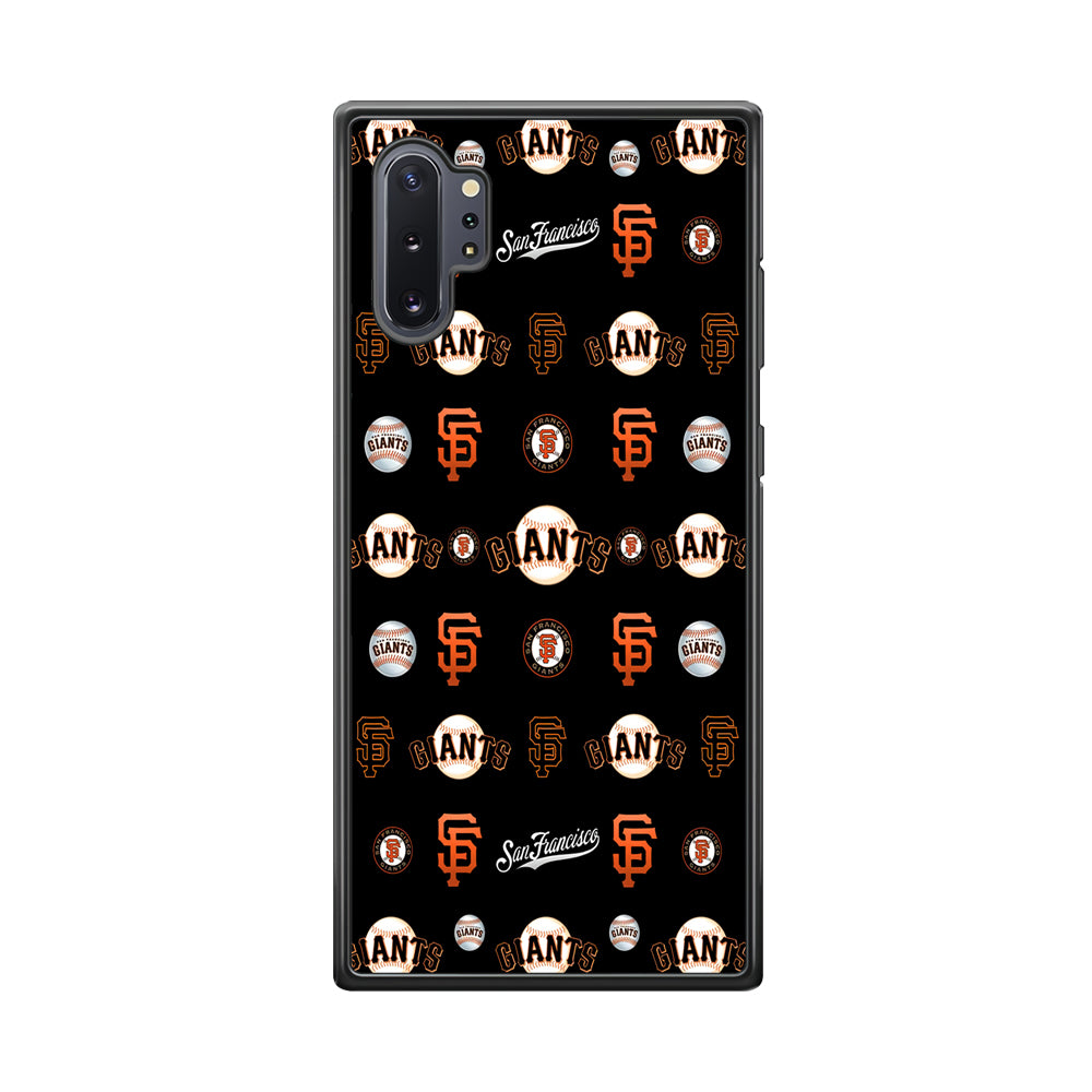 Baseball San Francisco Giants MLB 002 Samsung Galaxy Note 10 Plus Case-Phone Case-Tempered Glass Case-Altracase