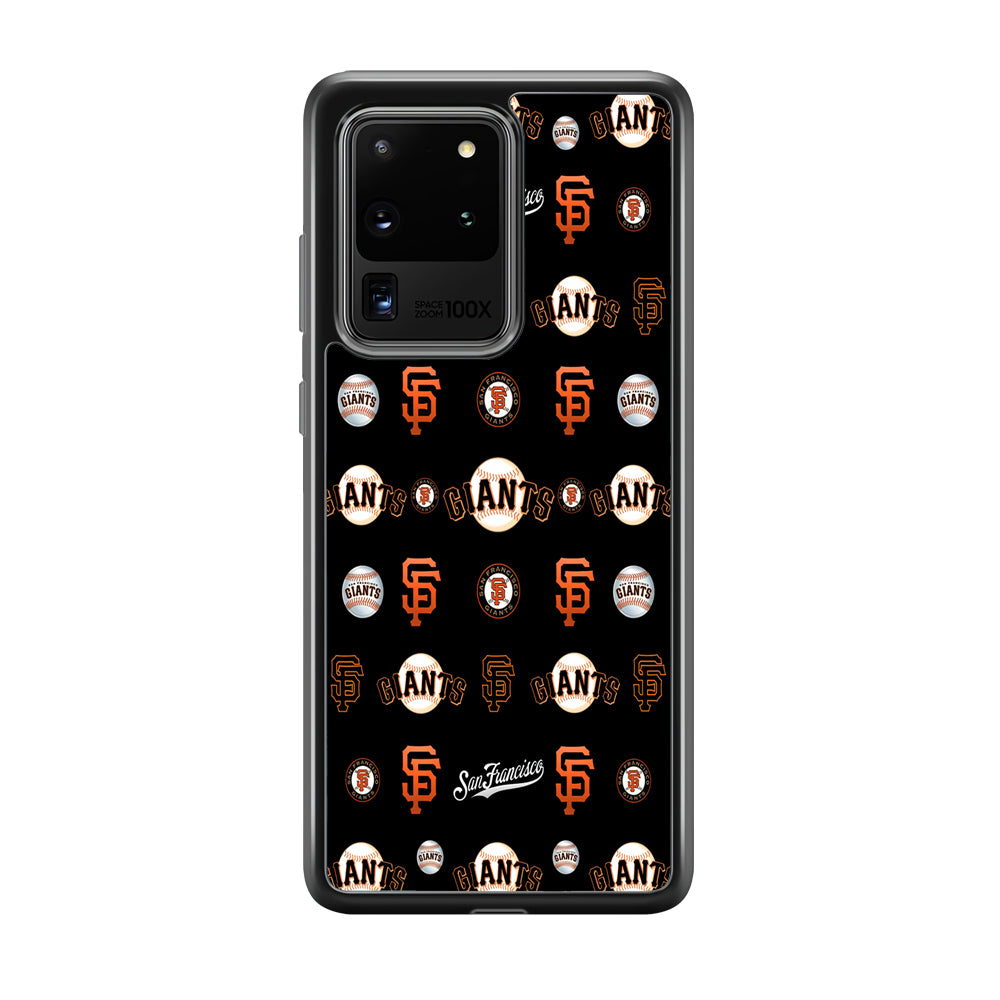 Baseball San Francisco Giants MLB 002 Samsung Galaxy S20 Ultra Case-Phone Case-Tempered Glass Case-Altracase